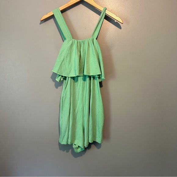NWT Smash + Tess The Playful Shorty Romper in Smash Sage - Picture 10 of 11